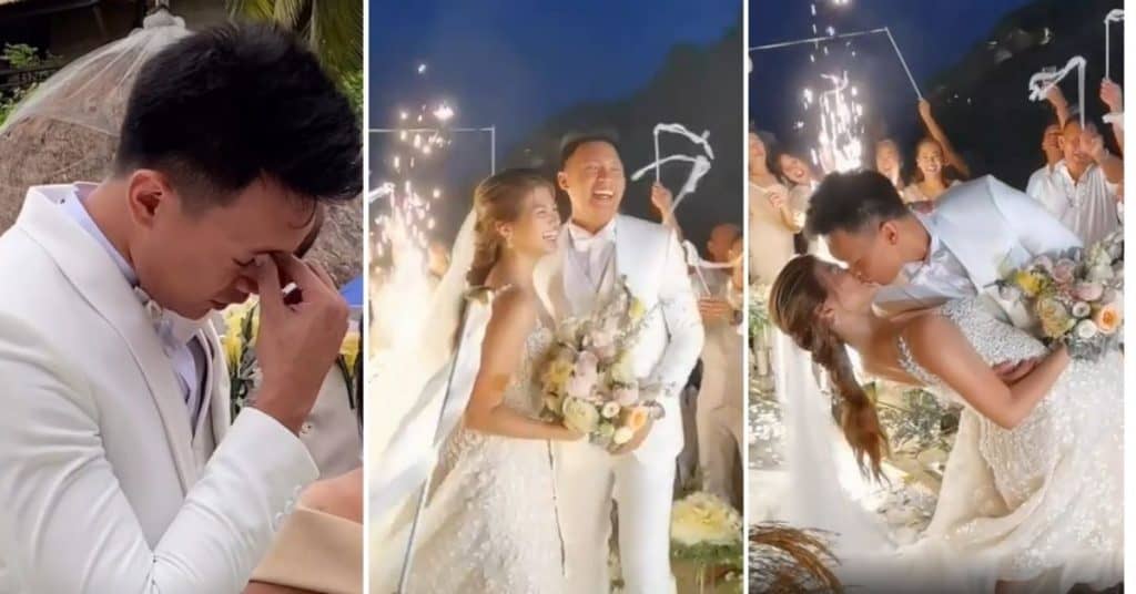 Scottie Thompson holds second wedding with Jinky Serrano