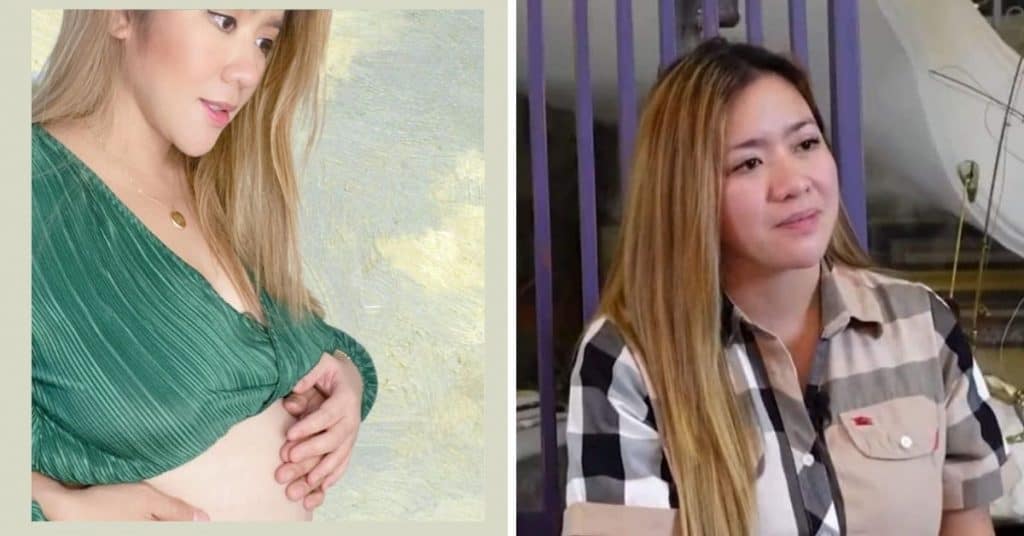 LOOK: Angeline Quinto flaunts baby bump on New Year’s Day