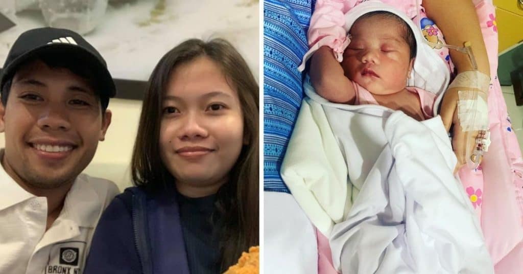 Yamyam Gucong and fiancée welcome baby girl