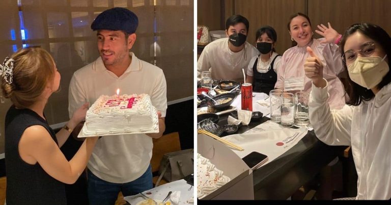 Gerald Anderson treats Julia Barretto and her family to a post-birthday dinner