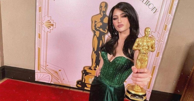 Arci Muñoz enjoys Oscars viewing party in Hollywood