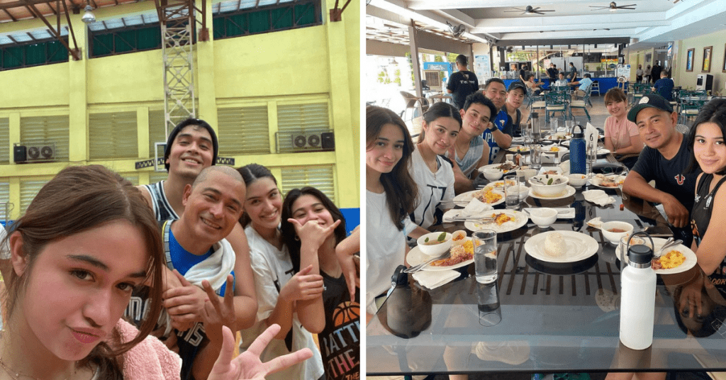 Complete! Cesar Montano bonds with children Diego, Angelina, Sam and Chesca
