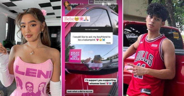 Has Andrea Brillantes converted boyfriend Ricci Rivero into a Kakampink?
