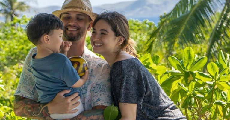 Billy Crawford’s father finally meets his grandson Amari