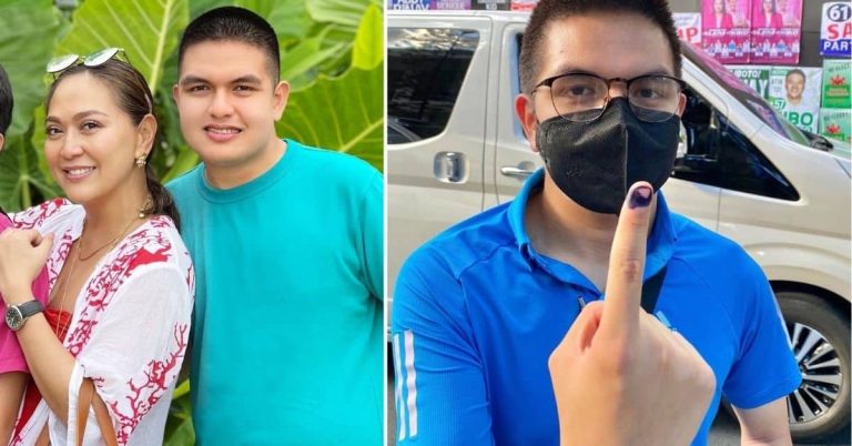 Karen Davila is proud of her son David who voted for the first time