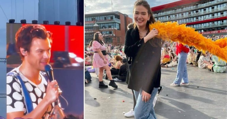 Bela Padilla gives fans a glimpse of her Harry Styles concert experience