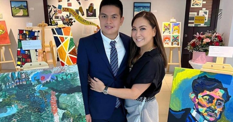 Karen Davila showcases her son David’s art exhibit