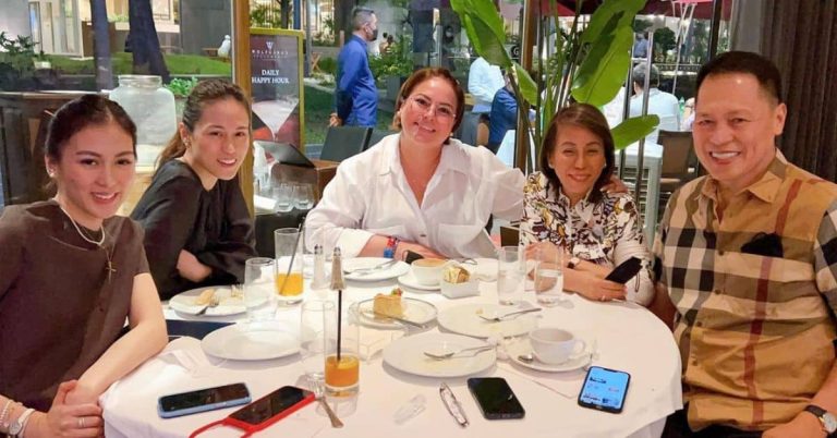Karla Estrada bonds with Gonzaga family