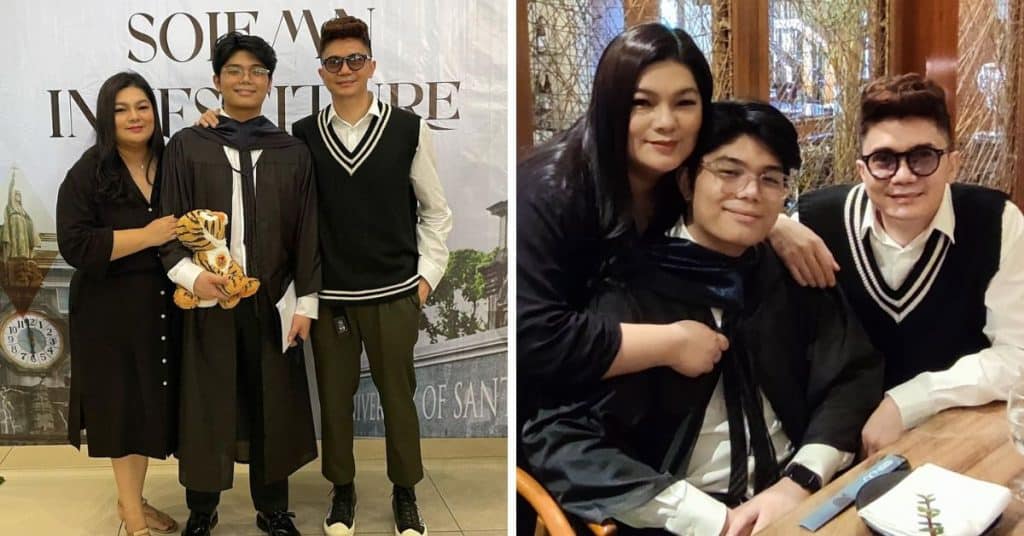 Vhong Navarro and Bianca Lapus proud of son finishing college