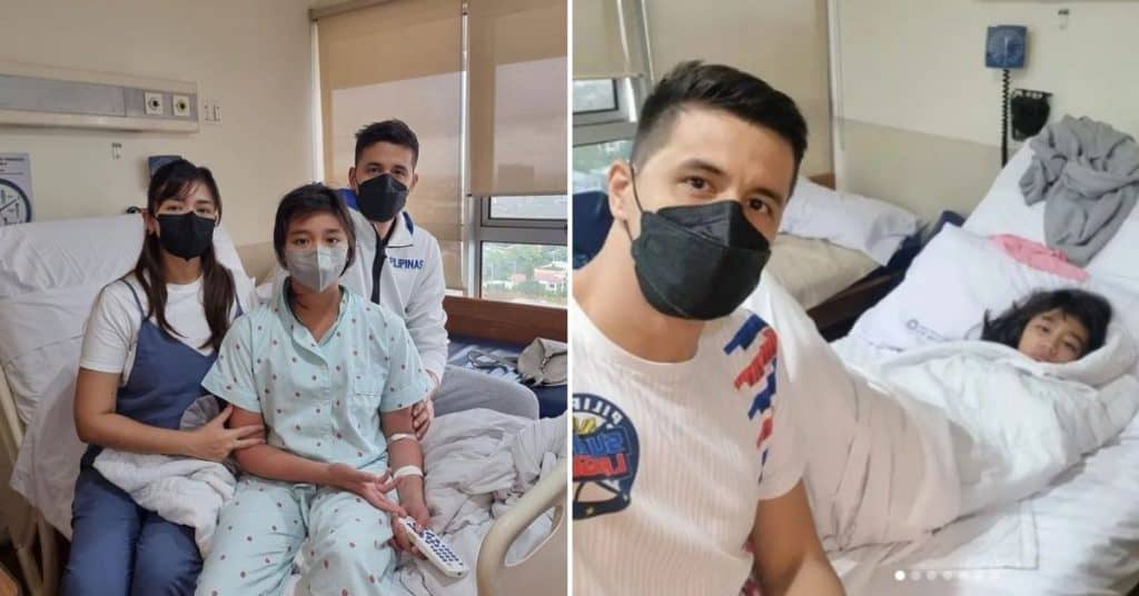 Danica Sotto, Marc Pingris thankful for daughter’s recovery from dengue