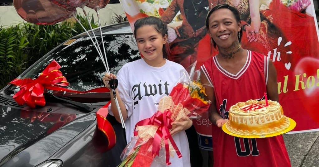 Antonette Gail emotional over BF Whamos Cruz’s monthsary gift