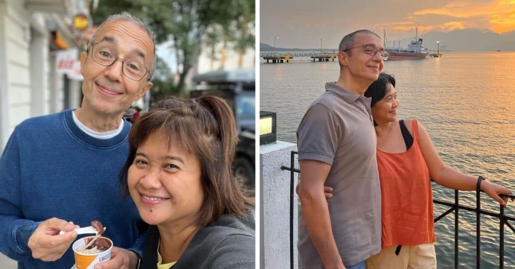 Eugene Domingo shares sweet snap with rumored Italian husband