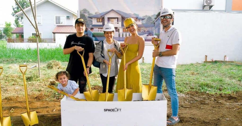 Sofia Andres starts building family’s second home