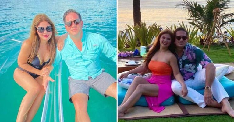 Vina Morales enjoys Boracay with mystery man