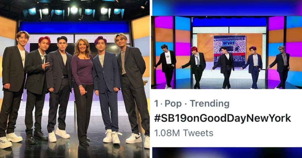 SB19’s US TV debut reaches one million tweets