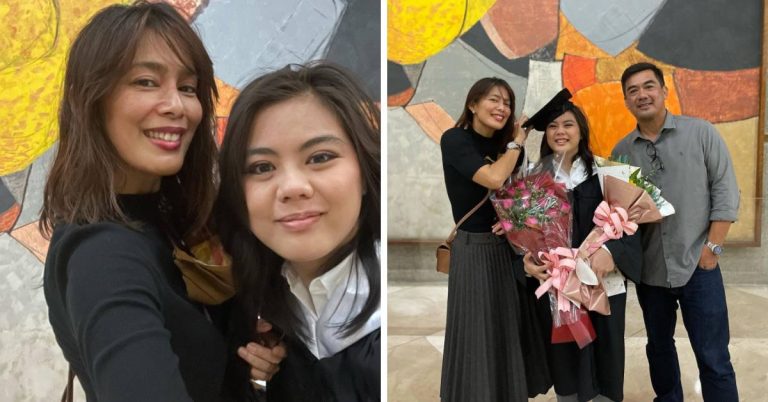 Angel Aquino pens emotional post as daughter Thea graduates from college