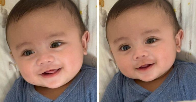 Dimples Romana’s baby boy Elio charms netizens