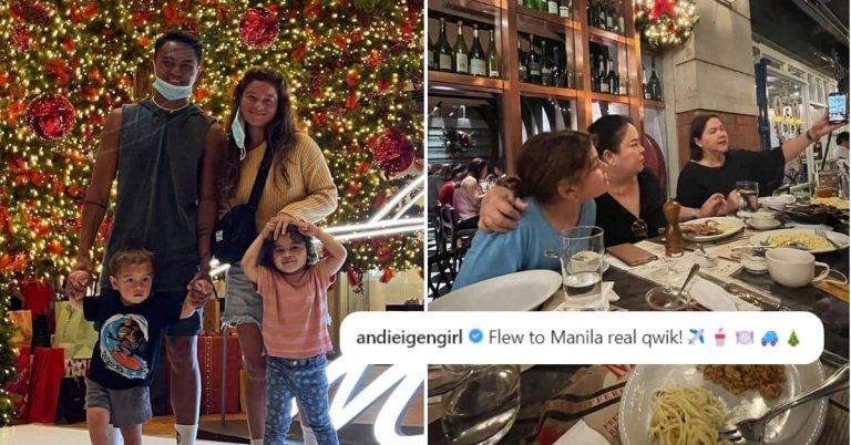 Andi Eigenmann spends time with mom Jaclyn Jose in Manila