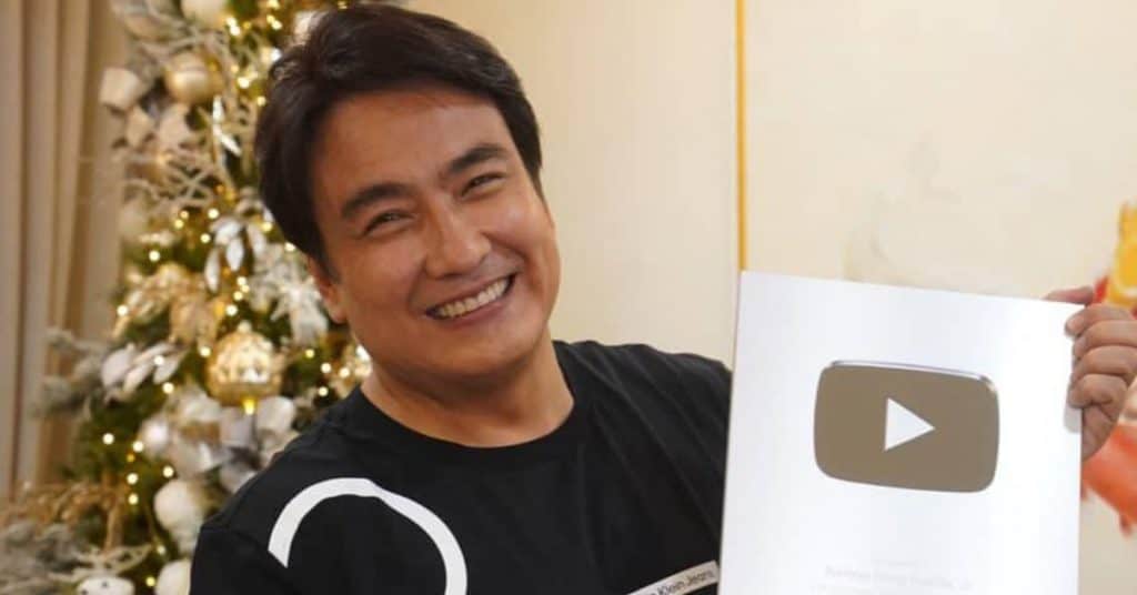 Bong Revilla to raffle off P1M, cars, cash after receiving YouTube Silver Play Button