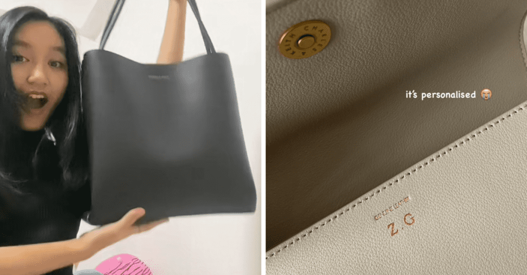 Pinay TikToker in viral ‘luxury bag’ video gifted with personalized bags from Charles & Keith
