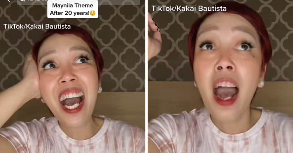 Kakai Bautista surprises netizens with ‘Mahal Kong Manila’ singer reveal