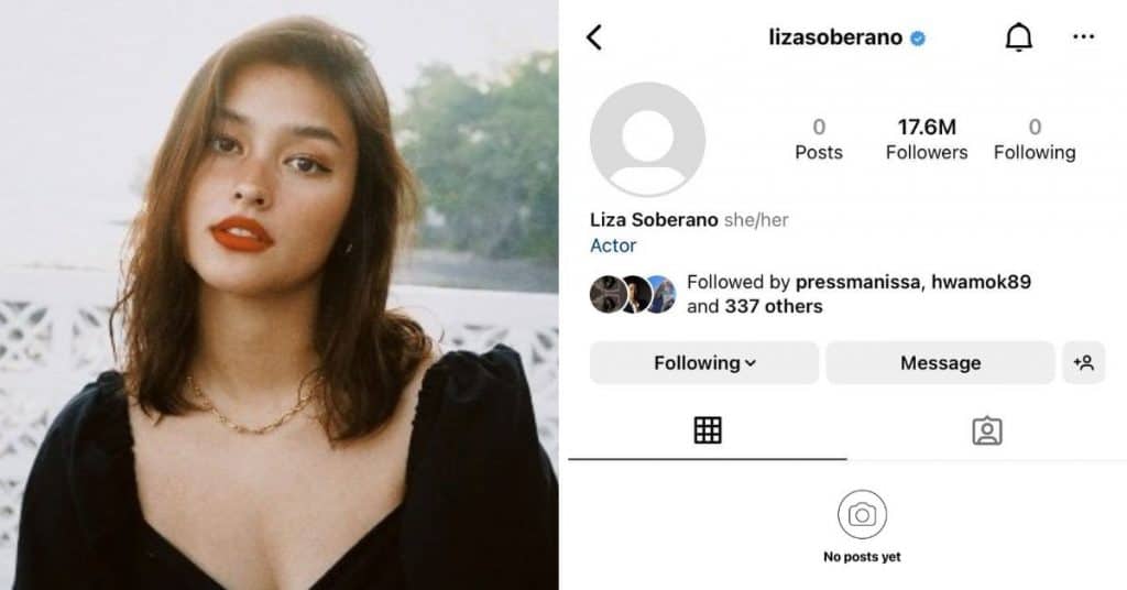 Are Liza Soberano’s Instagram, Youtube pages hacked?