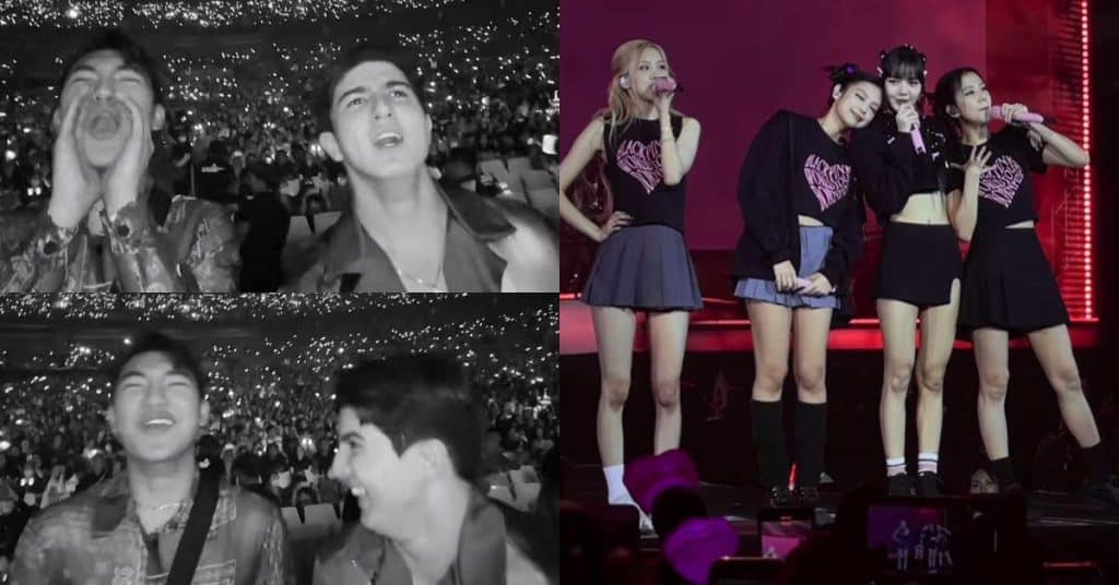 Darren Espanto, Mavy Legaspi fanboy hard at Blackpink Phl concert