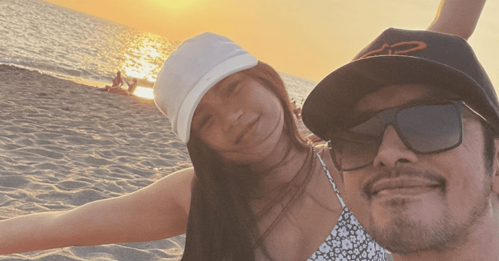 Rico Blanco shares photo with girlfriend Maris Racal as he turns 50
