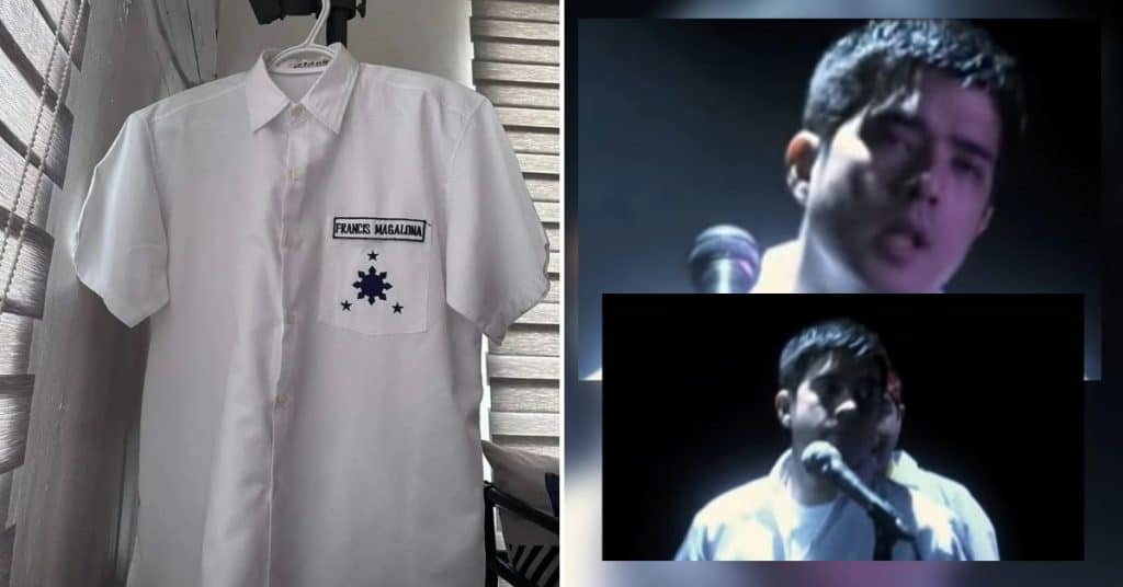 Francis M’s Bagsakan school polo in auction for Parokya ni Edgar’s Gab Chee Kee