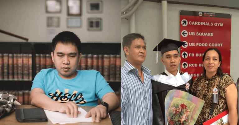 ‘Hindi madaling magkaroon ng anak na may kapansanan pero kinaya nila’: PH’s first blind Bar passer expresses gratitude to parents
