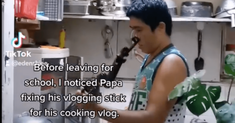 Newbie food vlogger gains followers on YouTube after daughter’s heartwarming video goes viral on TikTok