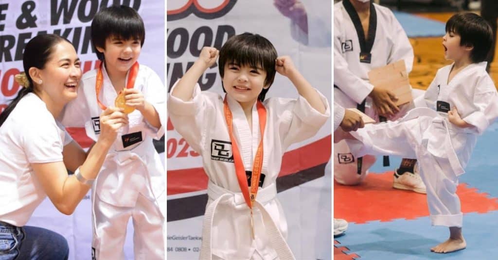 Marian Rivera takes pride in son Sixto’s taekwondo feat