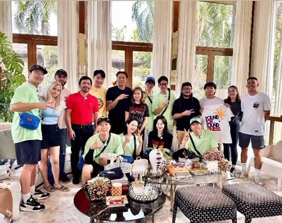 Running Man cast spotted filming at Manny Pacquiao’s mansion