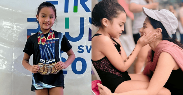 Marian Rivera, Dingdong Dantes proud of daughter Zia for winning 6 medals in swimming tilt