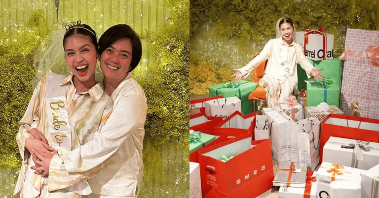 Sylvia Sanchez welcomes soon-to-be daughter-in-law Maine Mendoza to the Atayde family with a surprise bridal shower