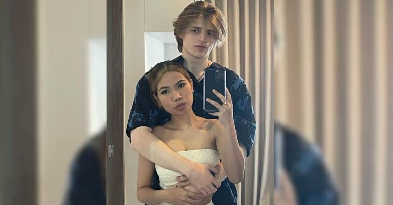 Lie Reposposa reunites with British fiancé in Thailand