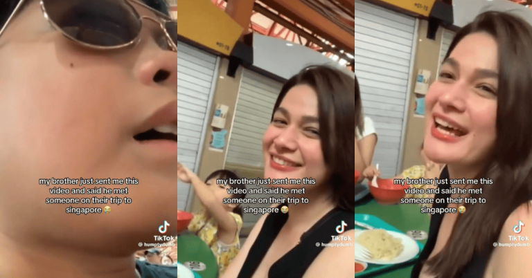 WATCH: Bea Alonzo entertains Pinoy kid’s ambush interview in Singapore