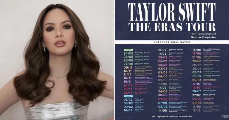 Ellen Adarna drops mechanics for Taylor Swift’s Eras Tour in Singapore ticket giveaway