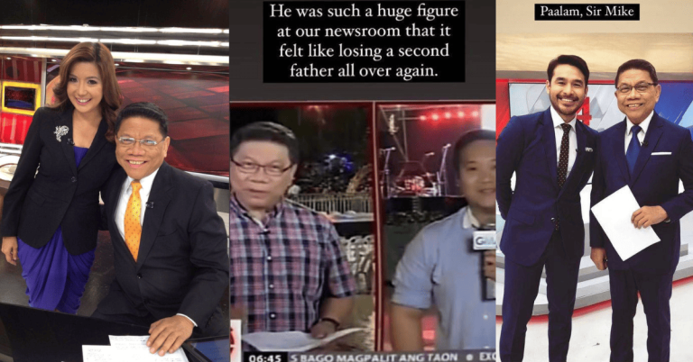 Local journalists pay tribute to veteran anchor Mike Enriquez