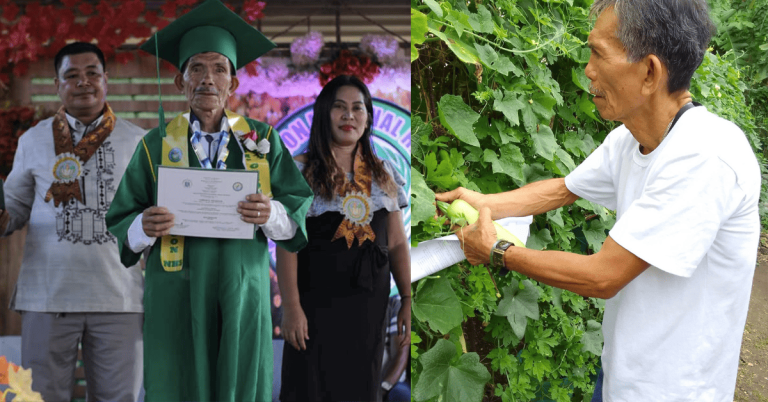 70-year-old man graduates from SHS, plans to take BS agriculture in college