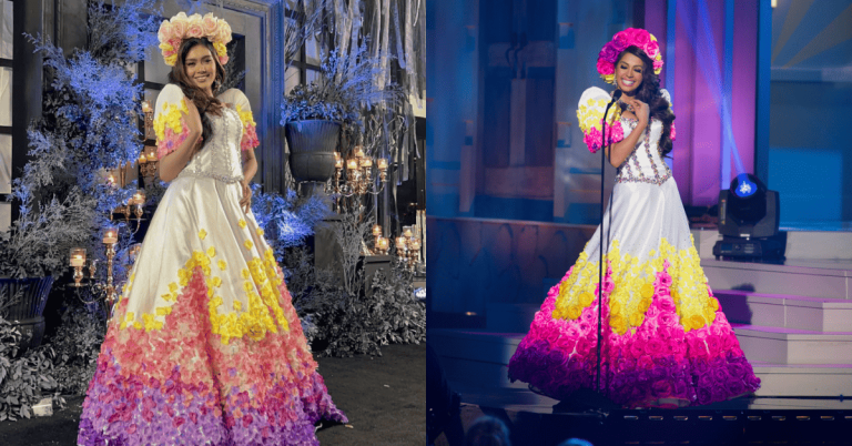 ‘Nakakatakot na talaga’: MJ Lastimosa reacts to Gaea Mischa wearing her ‘iconic’ 2014 Miss U NatCos for Halloween