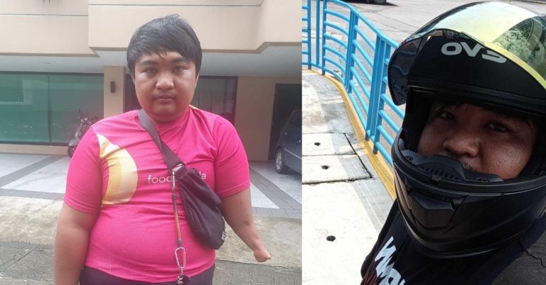 PWD delivery rider receives positive feedback from online community for his hardwork