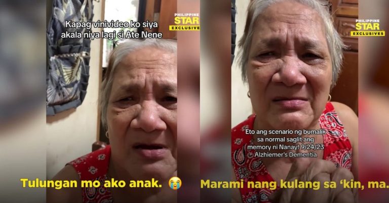‘Halos hindi ko na makilala ang pangalan ng mga anak ko’: Lola’s deteriorating memory pinches hearts of netizens