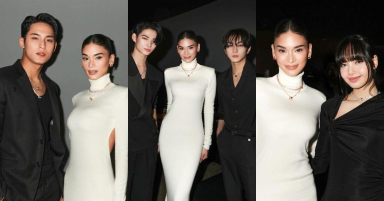 Pia Wurtzbach ‘kilig’ over meeting Mingyu, Lisa, other K-pop stars at fashion event