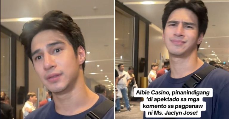 Albie Casiño responds to bashers over comment on late Jaclyn Jose