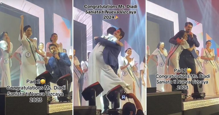 Beauty pageant contestant loses composure after being serenaded by Ian Veneracion