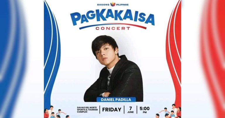 Daniel Padilla heads Bagong Pilipinas concert in Davao