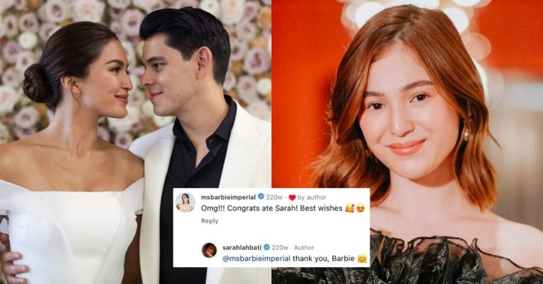 Netizens react as Barbie Imperial’s old comment on Richard Gutierrez-Sarah Lahbati wedding resurfaces
