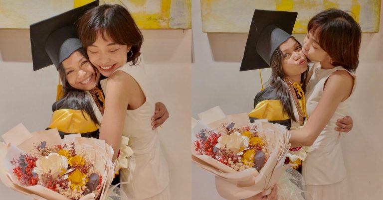 Maymay Entrata celebrates first university graduate in family