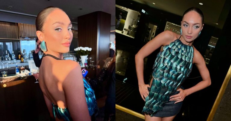 Miss Universe 2022 R’Bonney Gabriel proudly flaunts ‘tahong’ top in NYFW